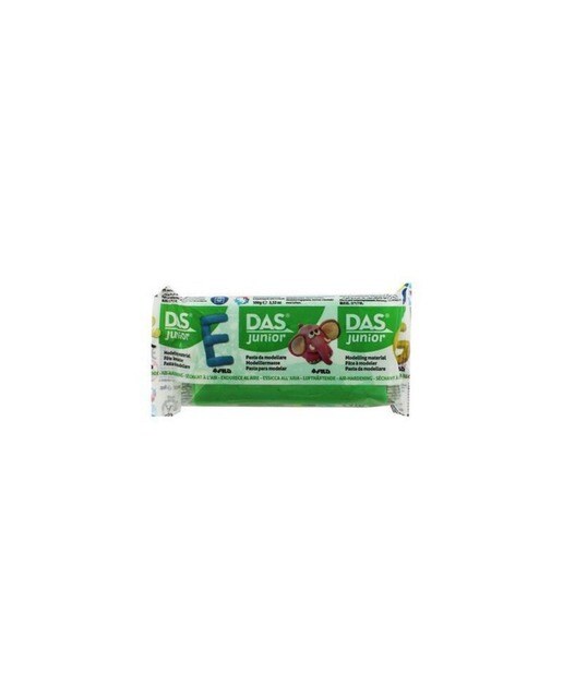 Pasta de modelagem 100g Verde Claro Das Júnior 1