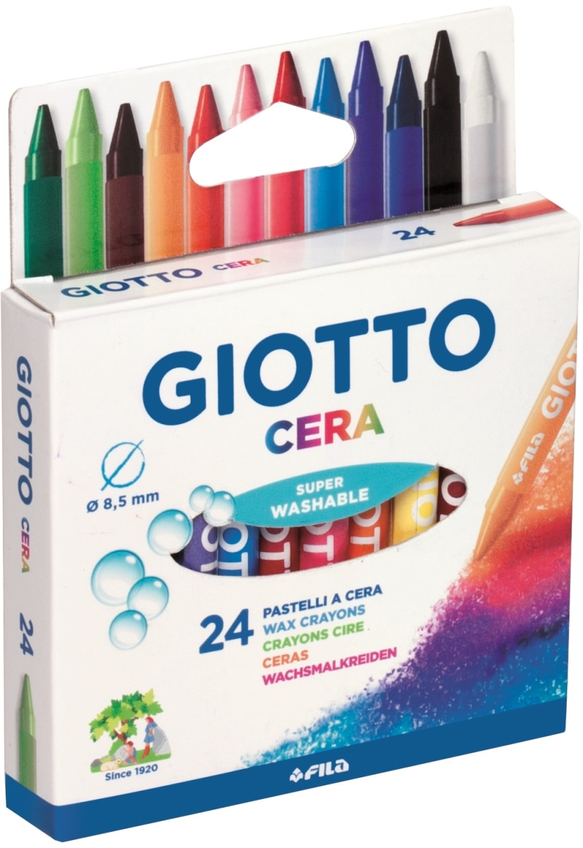 Imagem 0 de Lápis de Cera Giotto Caixa 24 unidades