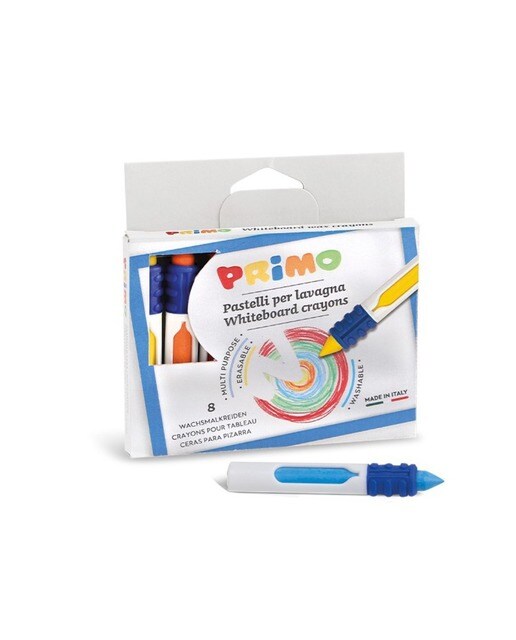 Imagem 0 de Lápis de Cera Primo para Quadro Branco - Caixa 8 unidades