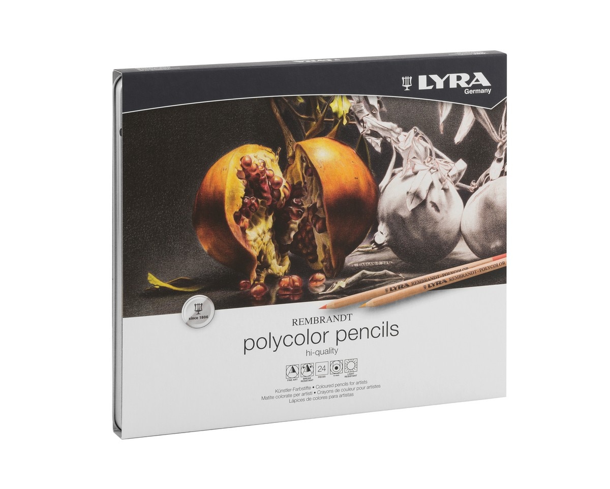Lápis de Cor Rembrandt Polycolor 24 Unidades Lyra 1