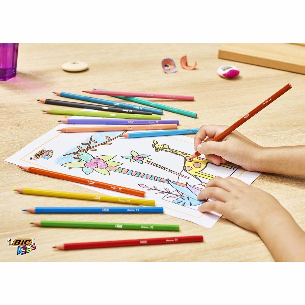 Pack de 24 lápis de cor  Kids Tropicolors 3