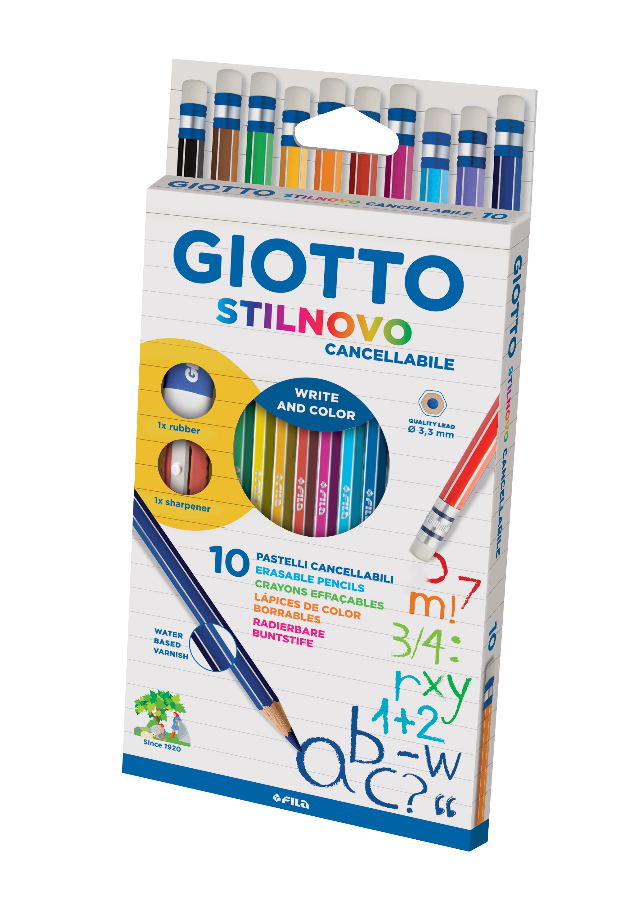 Caixa com 10 Lápis Giotto StilNovo 1