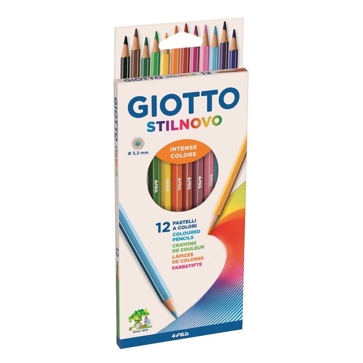 Imagem 0 de Lápis de Cor Stilnovo Giotto Caixa 12 unidades