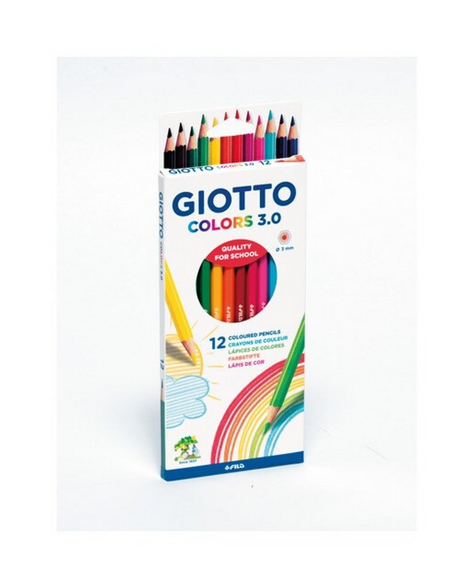 Imagem 0 de Lápis de Cores Colors Giotto Estojo 12 unidades