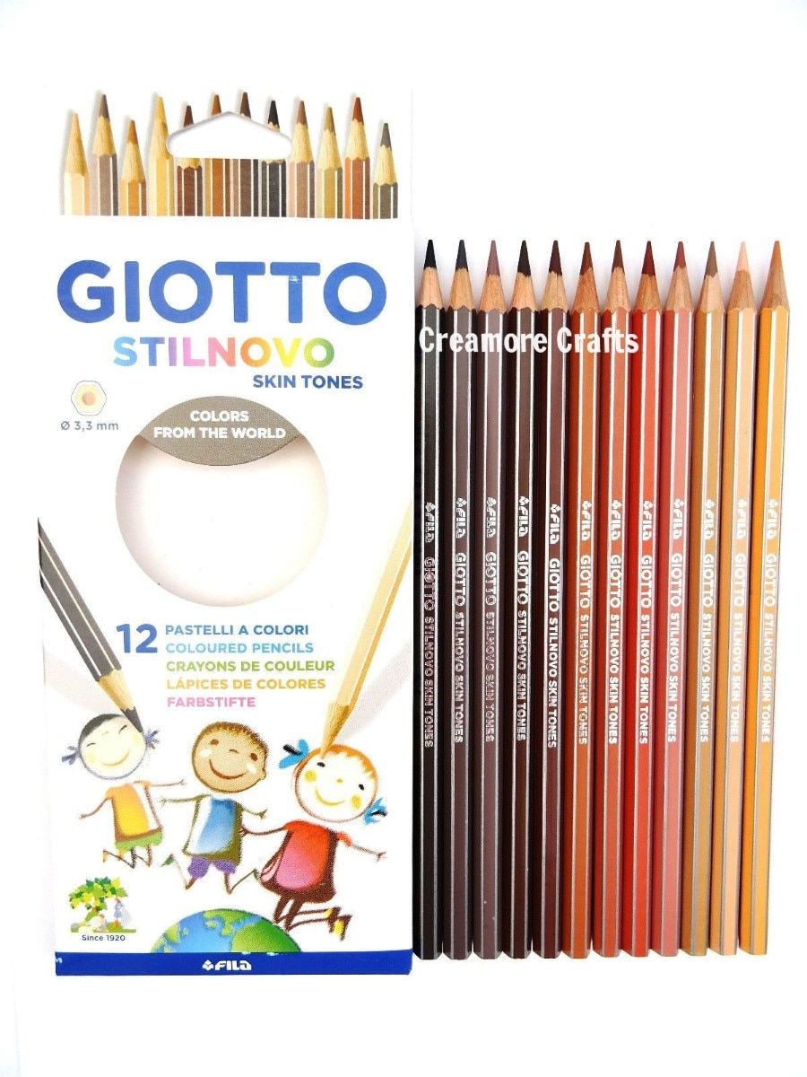 Imagem 0 de Caixa 12 Lápis de Cor Silnovo Giotto