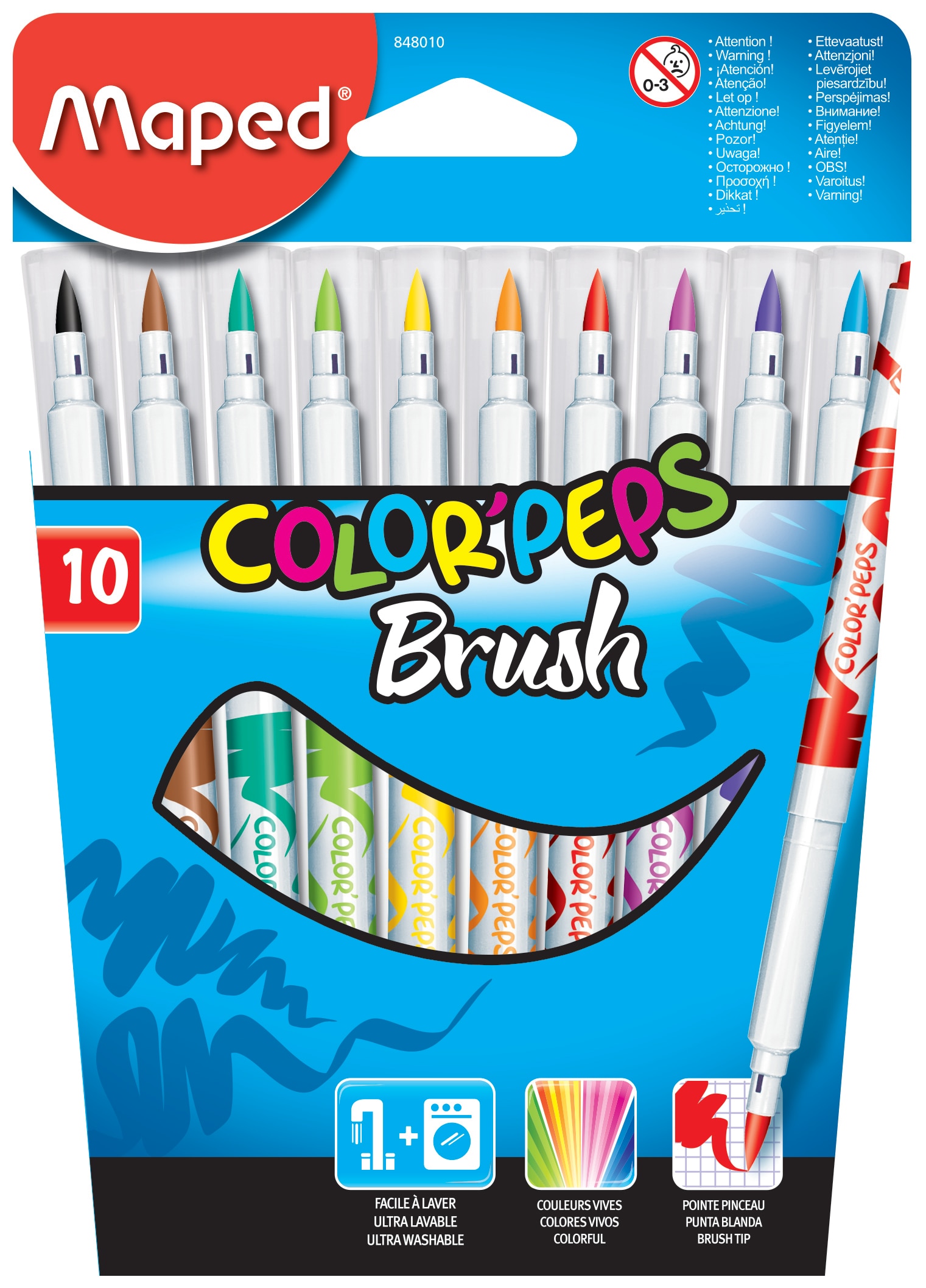 Imagem 0 de MARCADORES MAPED COLOR`PEPS 12 MAPED