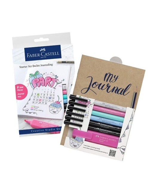 Conjunto de Iniciação de Bullet Journal Faber Castell 1