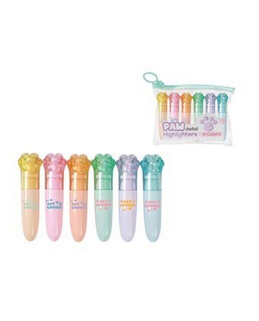 Sublinhador I-Total Macaron Pata, 6 Cores 1