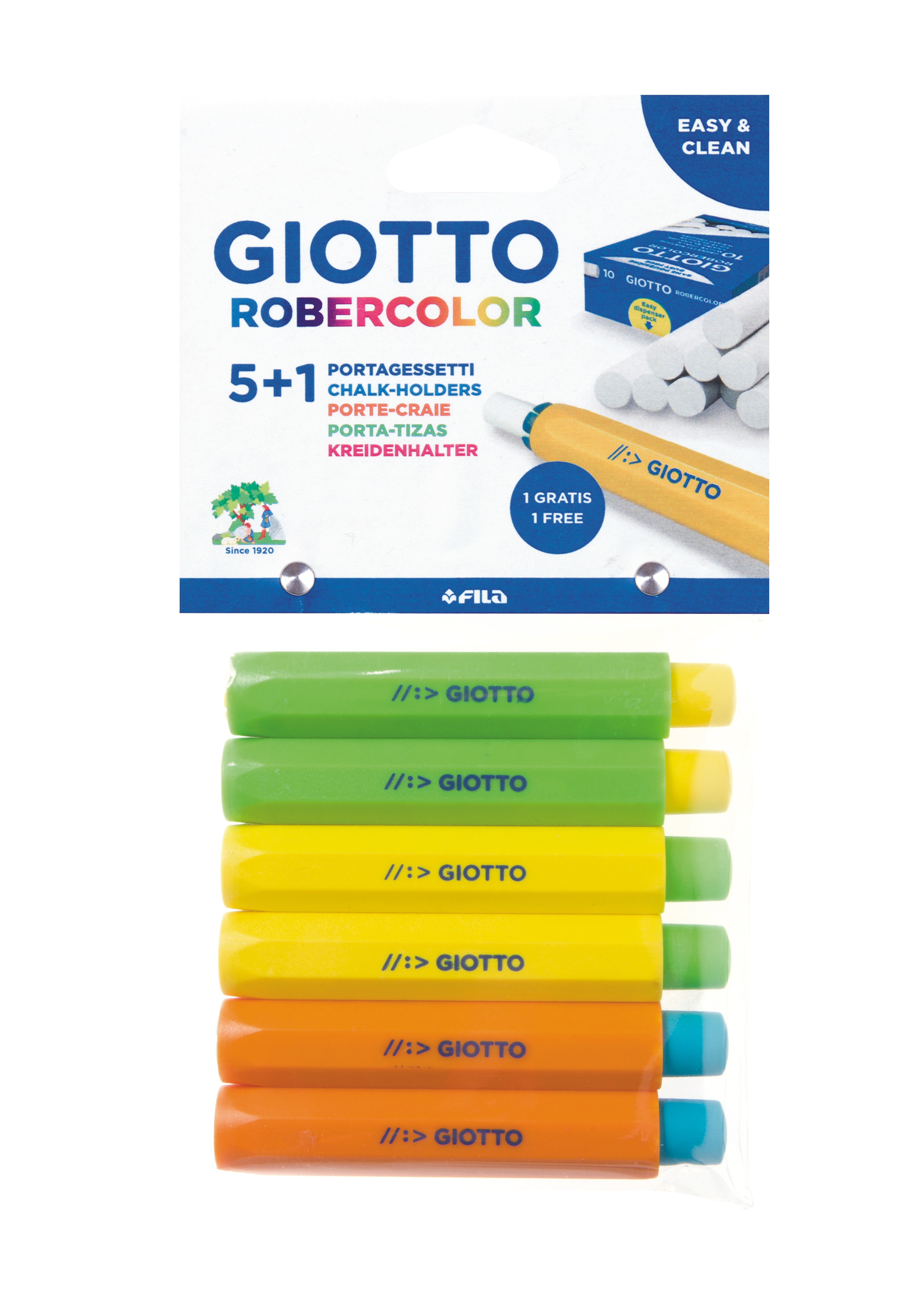 Imagem 0 de Blister 5 Porta-giz mais 1 Unidade de Oferta