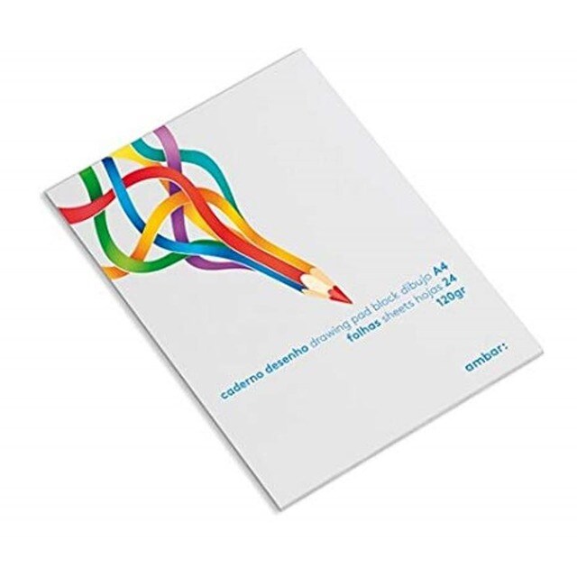 Caderno Desenho Colado A4 1