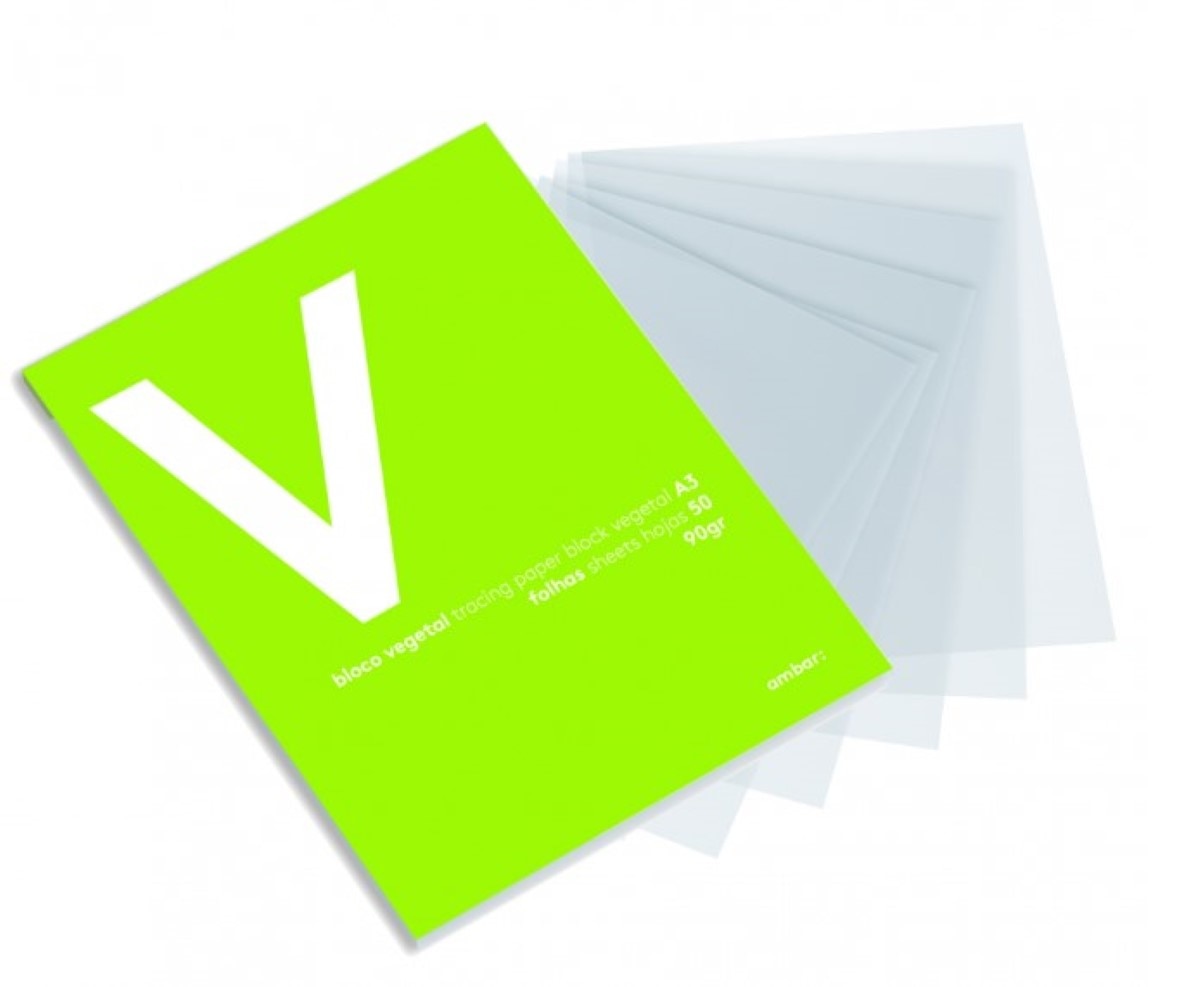 Bloco de Papel Vegetal A3 1