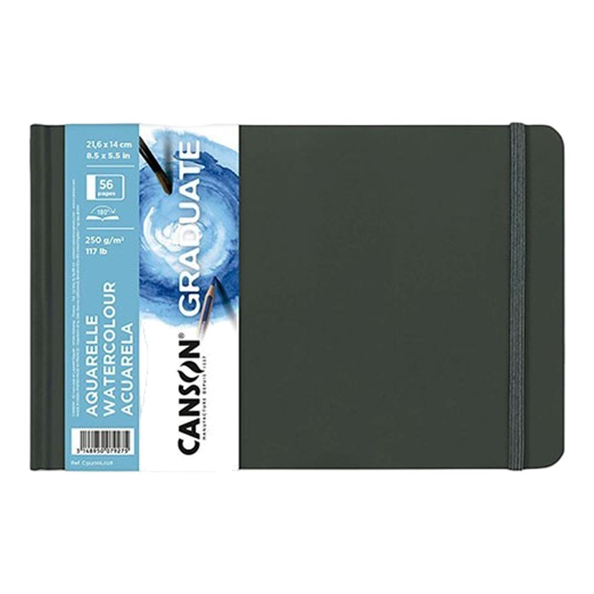 Imagem 0 de Caderno de Aguarela Canson Graduate 250 g capa dura