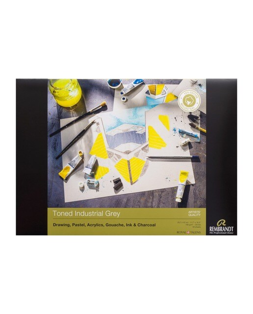 Imagem 0 de Bloco de Papel A3 Multitécnica Cinzento 180g