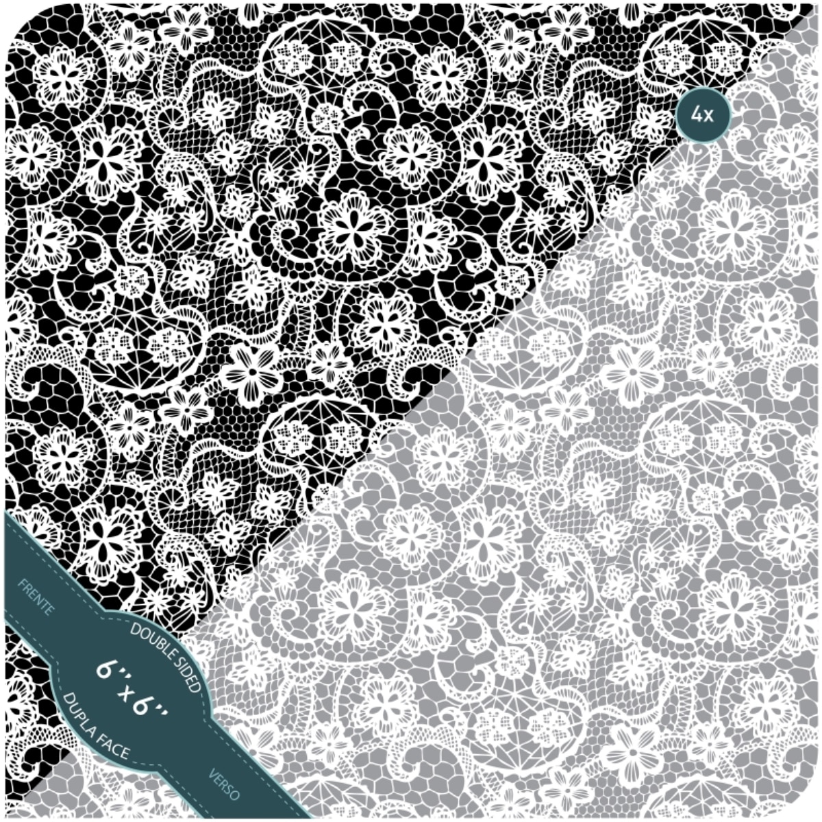 Pack Cartolinas paper2craft Preto 32 Folhas 3