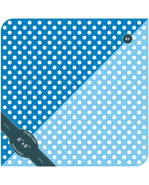 Imagem 0 de Pack Cartolinas paper2craft Azul 32 Folhas
