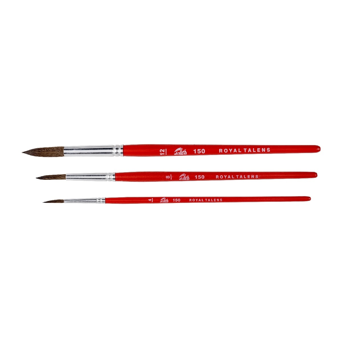 Conjunto de 3 pincéis de ponta aguada S150 3