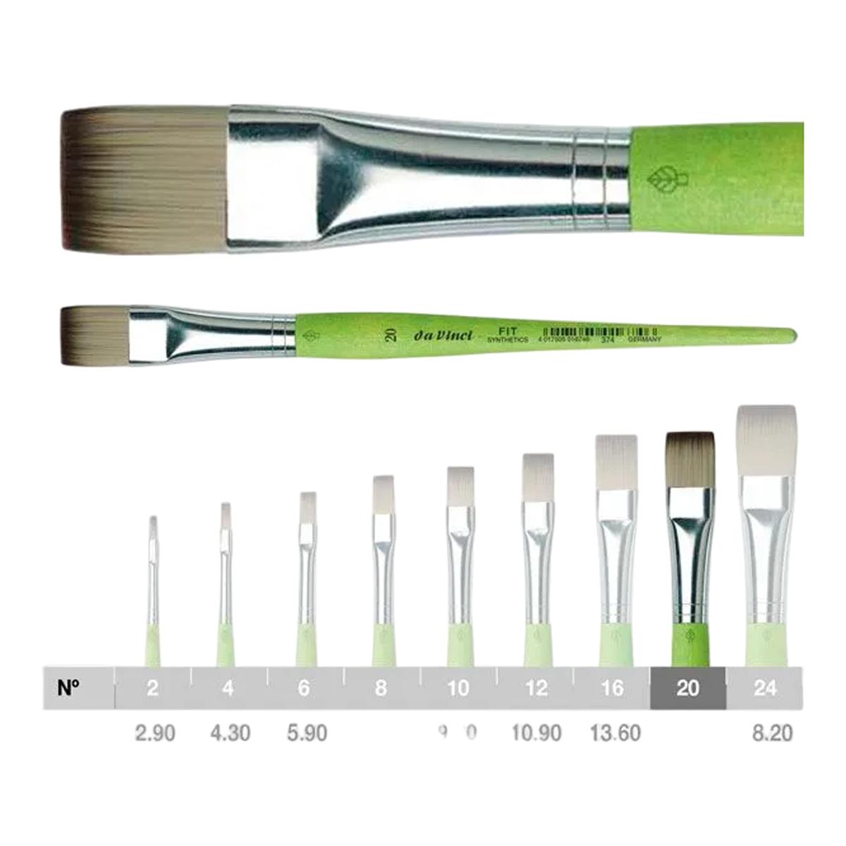 Imagem 0 de Pincel Da Vinci FIT 374 nº 20 , plano
