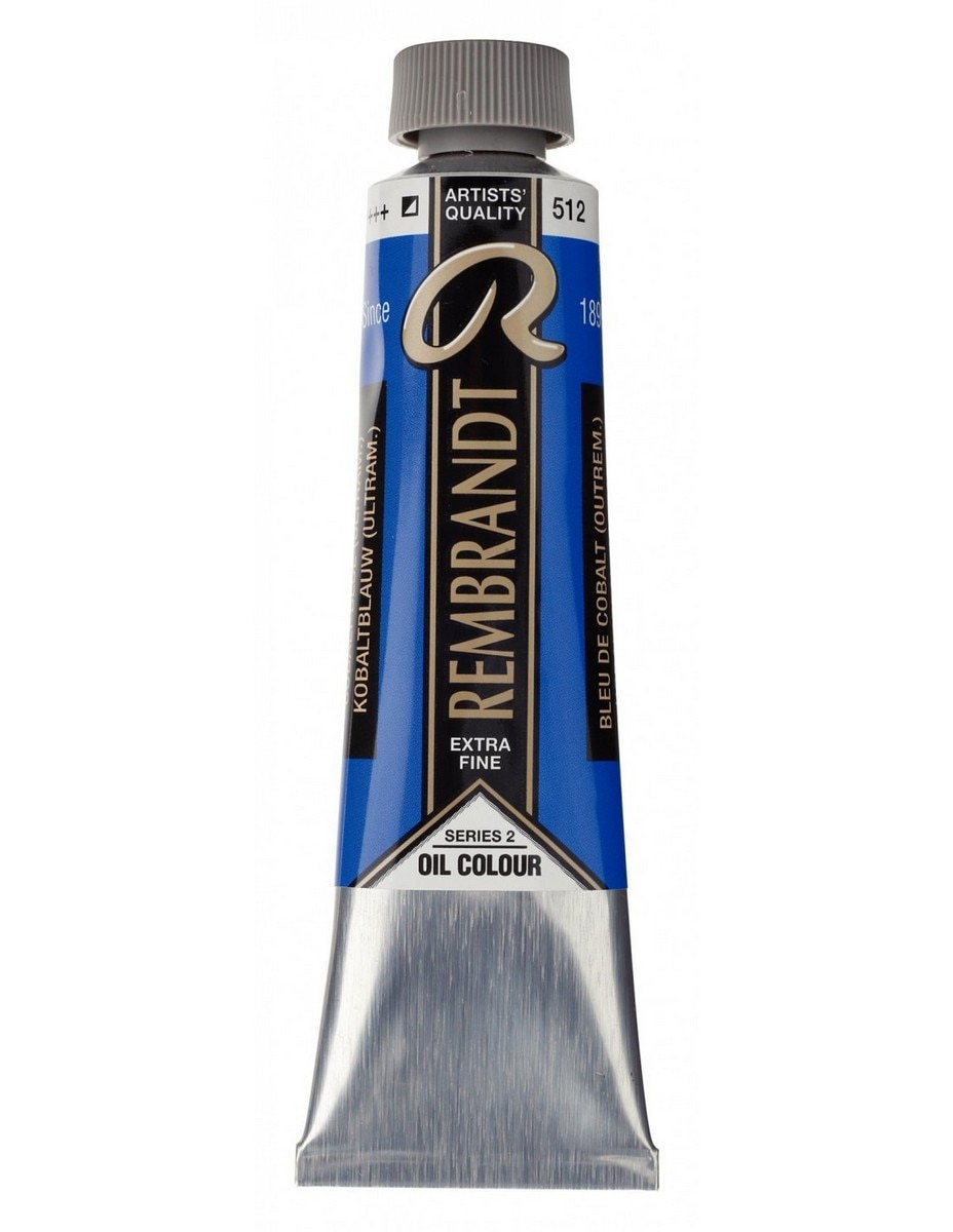 Tubo de Tinta de Óleo 40 ml - Azul Cobalto Ultramar 1