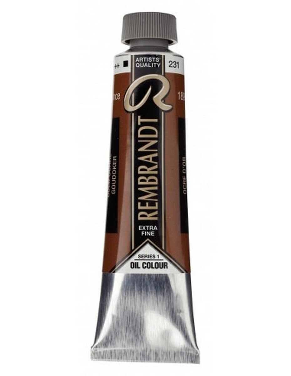 Tubo de Tinta de Óleo 40ml - Ocre Dourado 231 1