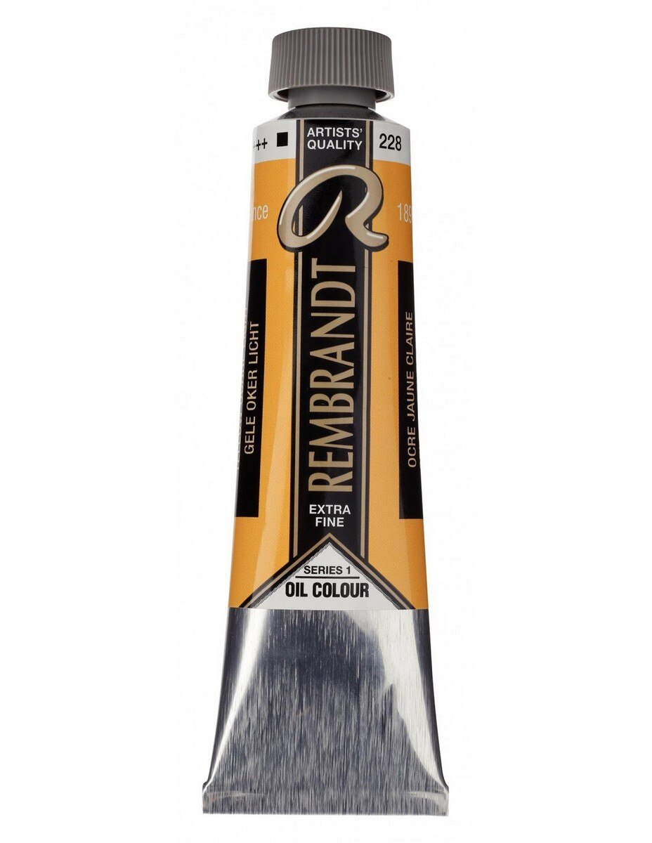 Tubo de Tinta de Óleo 40 ml - Amarelo Ocre Claro 1