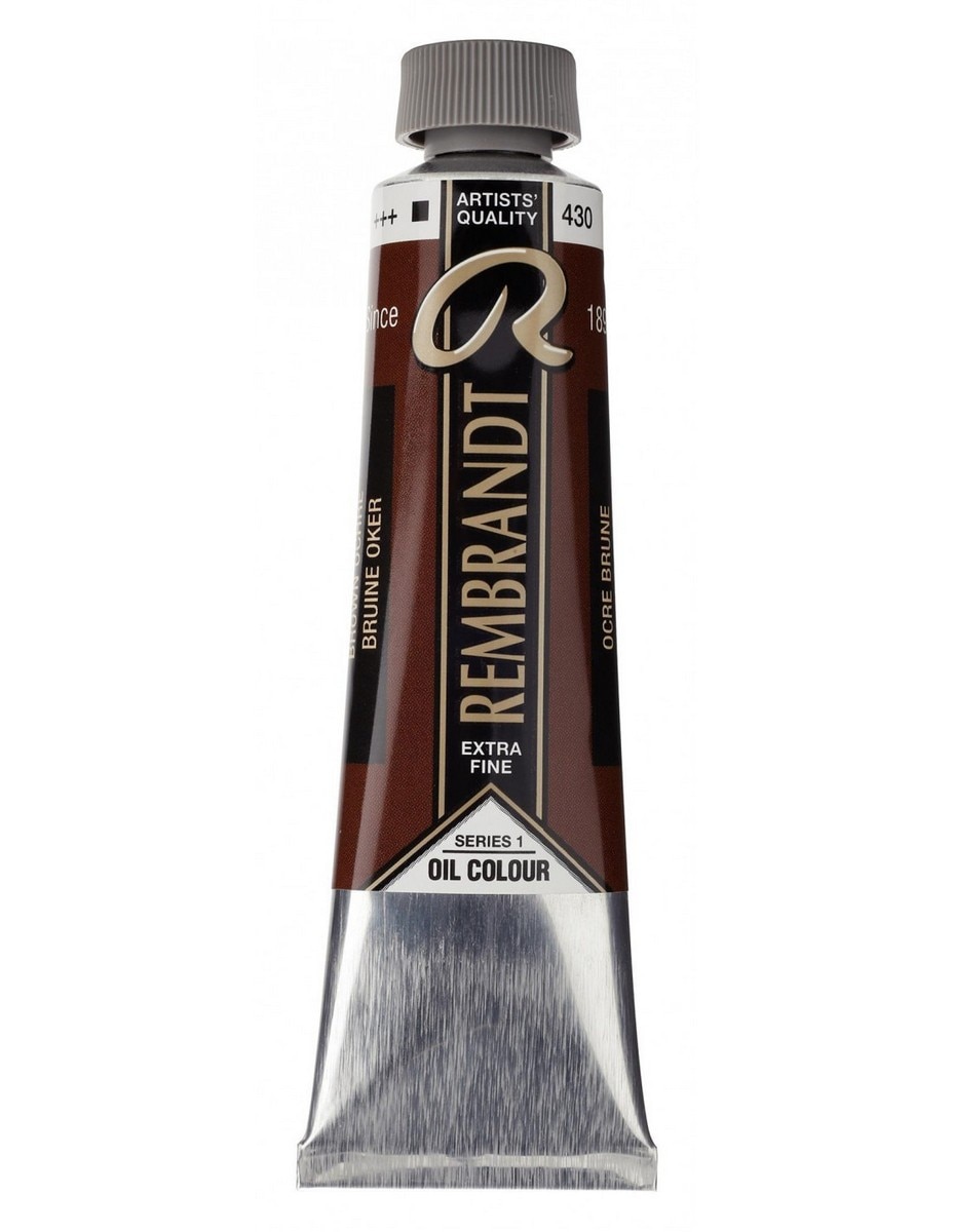 Tubo de Tinta de Óleo 40 ml - Ocre Pardo 1