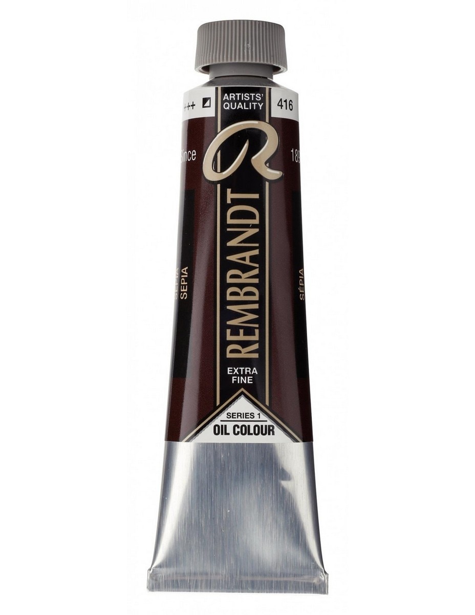 Tubo de Tinta de Óleo 40 ml - Sépia 1