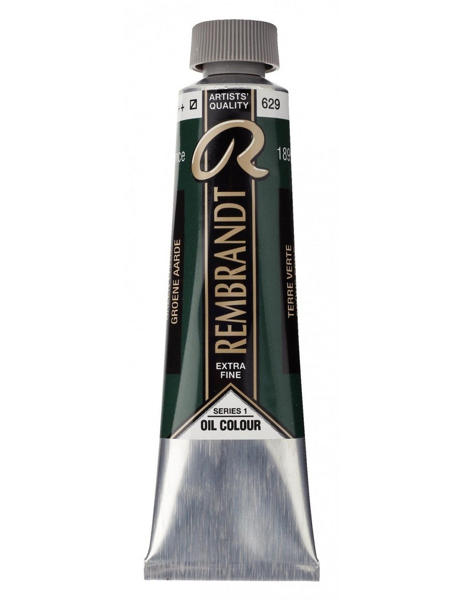 Tubo de Tinta de Óleo 40 ml - Verde Terra 1