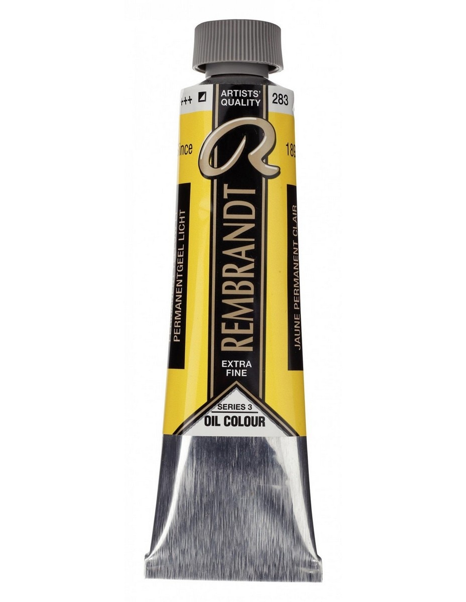 Tubo de tinta de Óleo 40 ml - Amarelo Permanente Claro 1