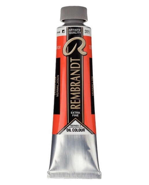 Tubo de Tinta de Óleo 40ml - Vermelhão 311 1