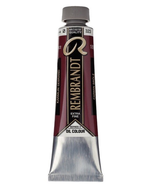 Tubo de Tinta de Óleo 40ml - Carmim Torrado 323 1