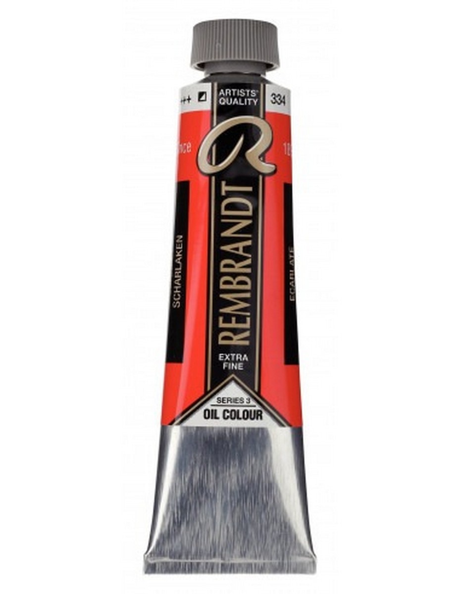 Tubo de Tinta de Óleo 40ml - Escarlate 334 1