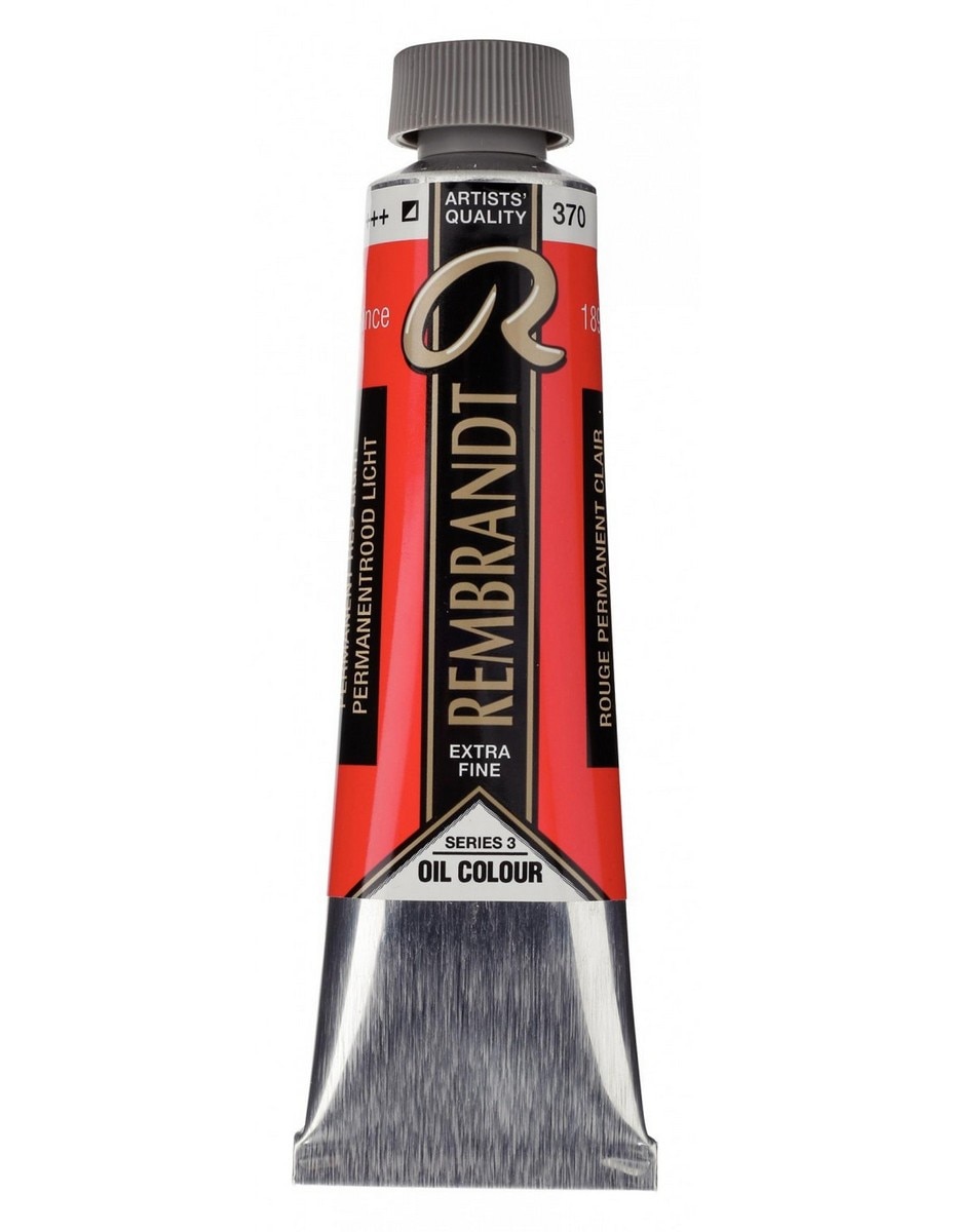 Tubo de Tinta de Óleo 40 ml - Vermelho Permanente Claro 1