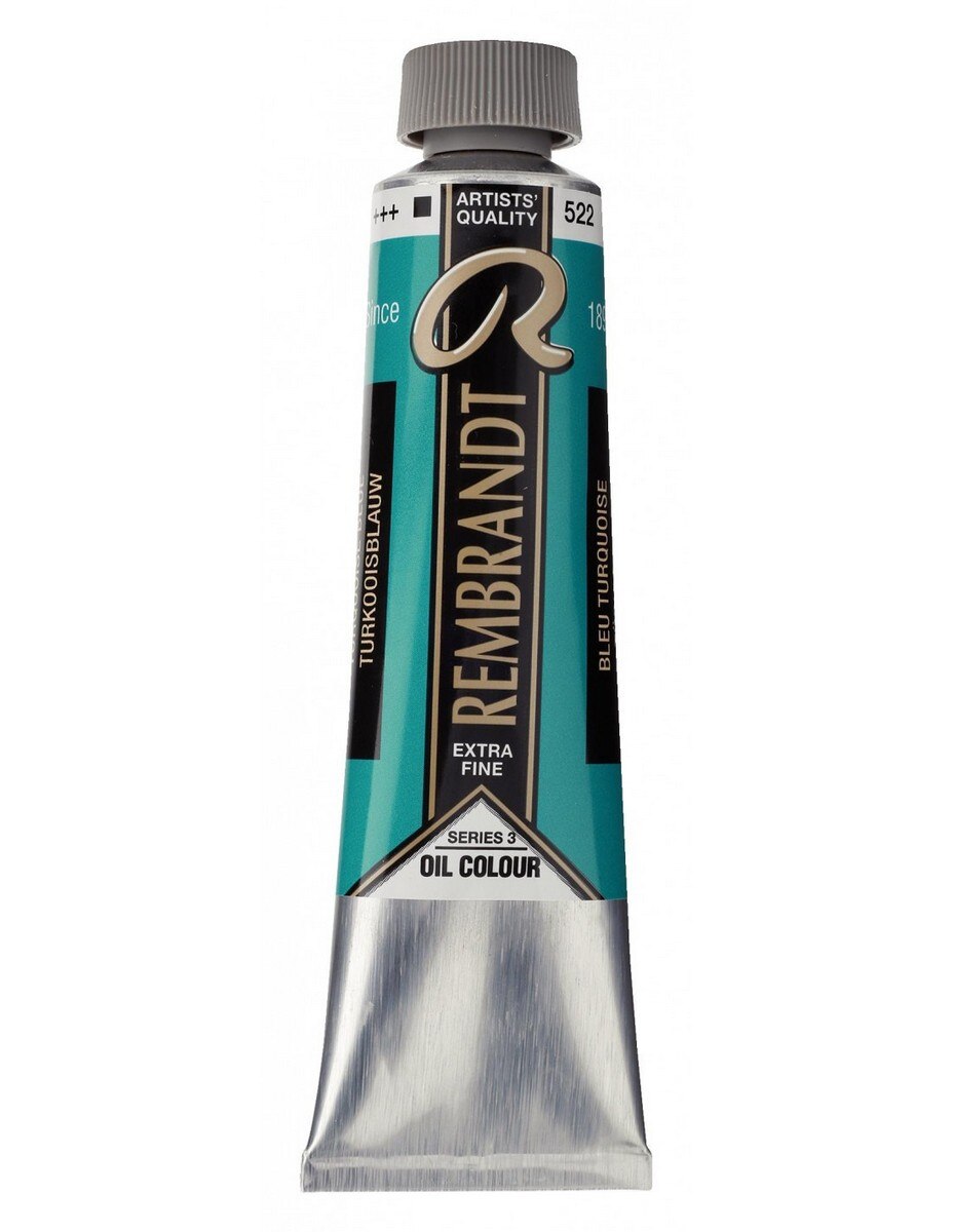 Tubo de Tinta de Óleo 40 ml - Azul Turquesa 1
