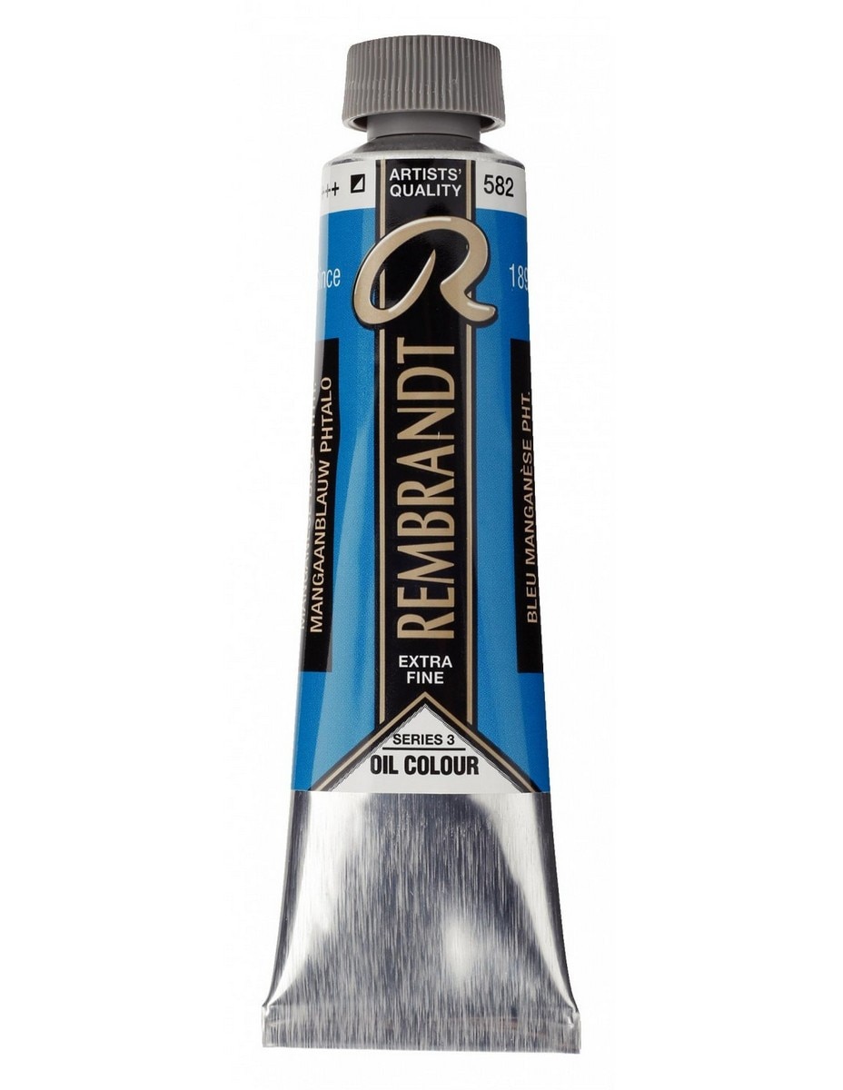 Tubo de Tinta de Óleo 40 ml - Azul Manganês Ftalo 1