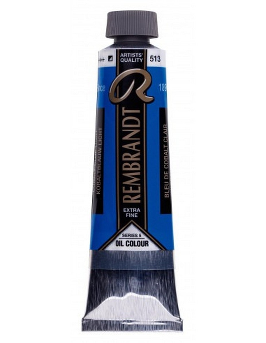 Tubo de Tinta de Óleo 40ml - Azul Cobalto Claro 513 1