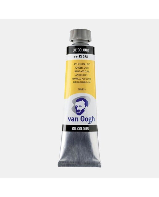 Tubo de Tinta de Óleo 40 ml - Amarelo-Claro/Azo Amarelo-1