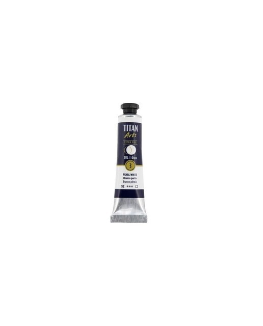 Tubo de Tinta de Óleo Extra Fine 20 ml - Branco-Pérola Branco-pérola-1