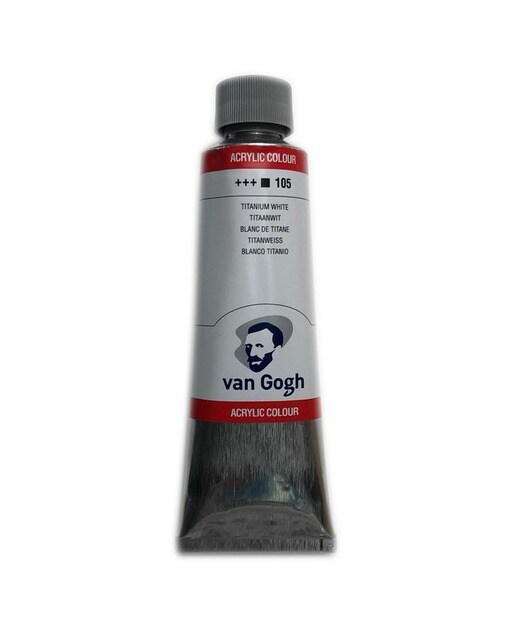 Imagem 0 de Tubo de Tinta Acrílica de 40 ml - Branco Titânio