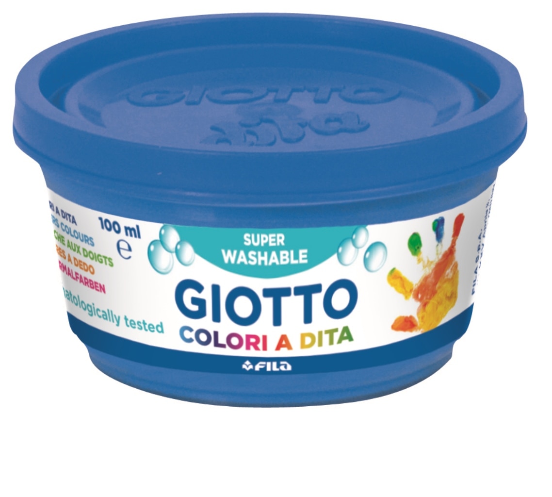 Pintura de Dedos / Digitinta Caixa 6 Boiões x 100ml Giotto 2