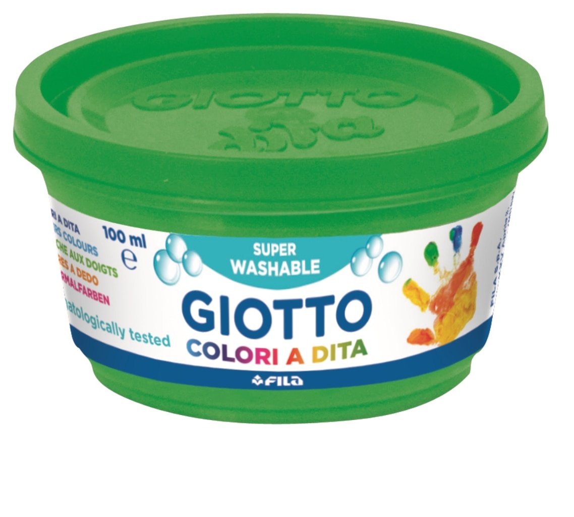 Pintura de Dedos / Digitinta Caixa 6 Boiões x 100ml Giotto 3