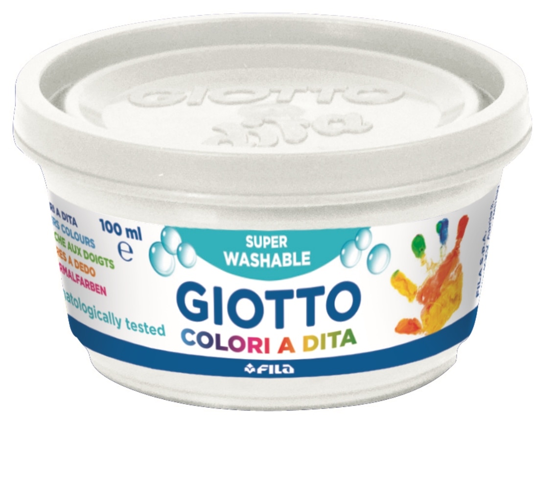 Pintura de Dedos / Digitinta Caixa 6 Boiões x 100ml Giotto 4