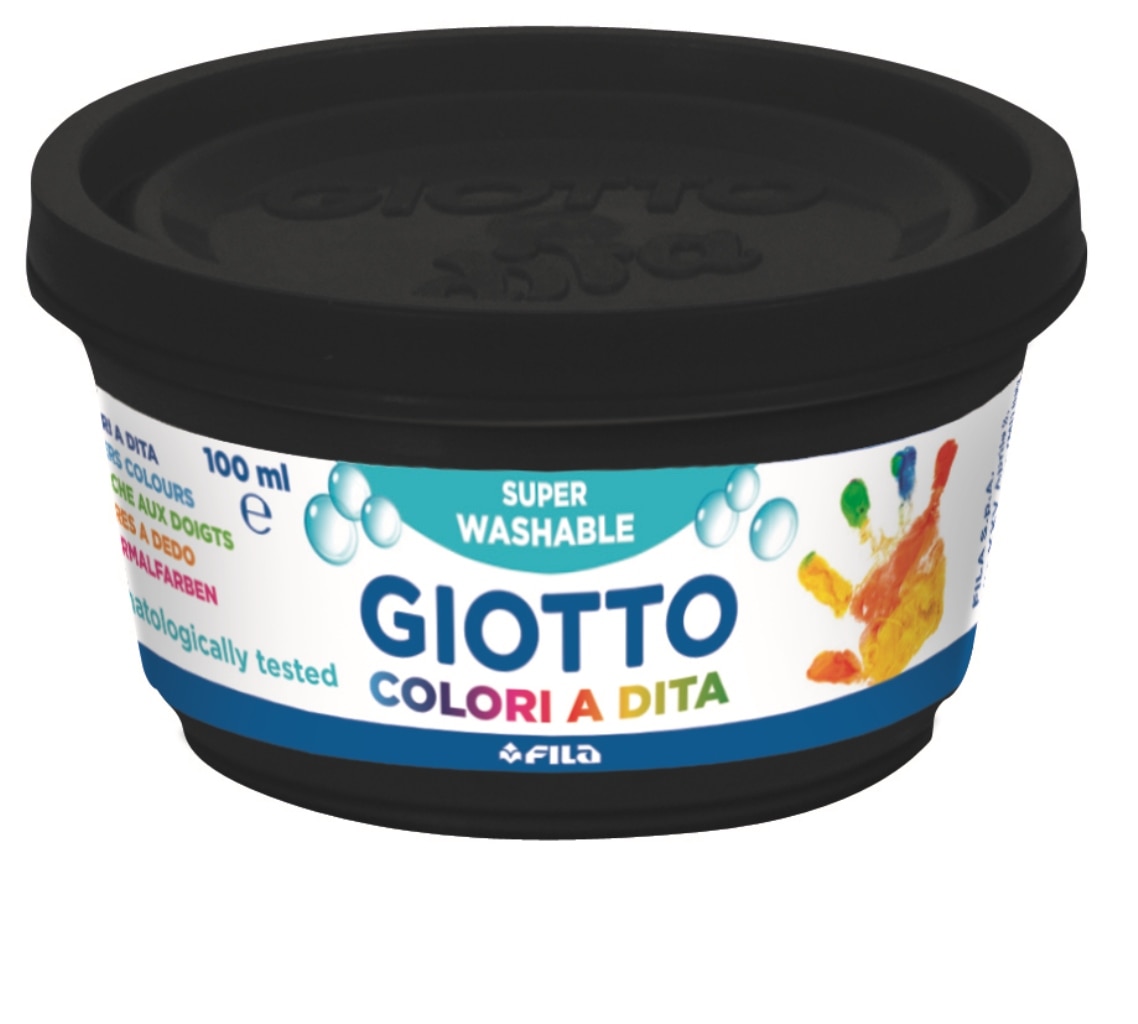 Pintura de Dedos / Digitinta Caixa 6 Boiões x 100ml Giotto 5