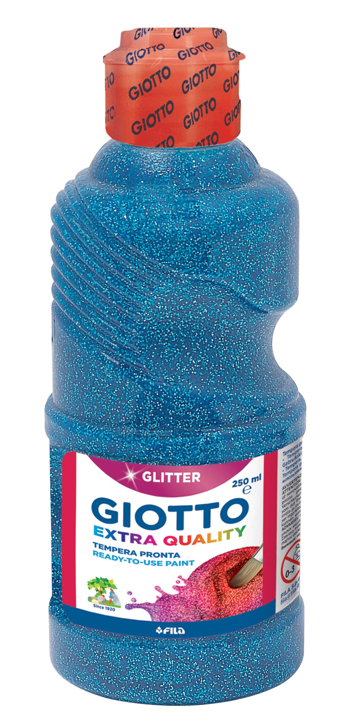 Guache Glitter Extra Quality Azul 250 ml Giotto 1