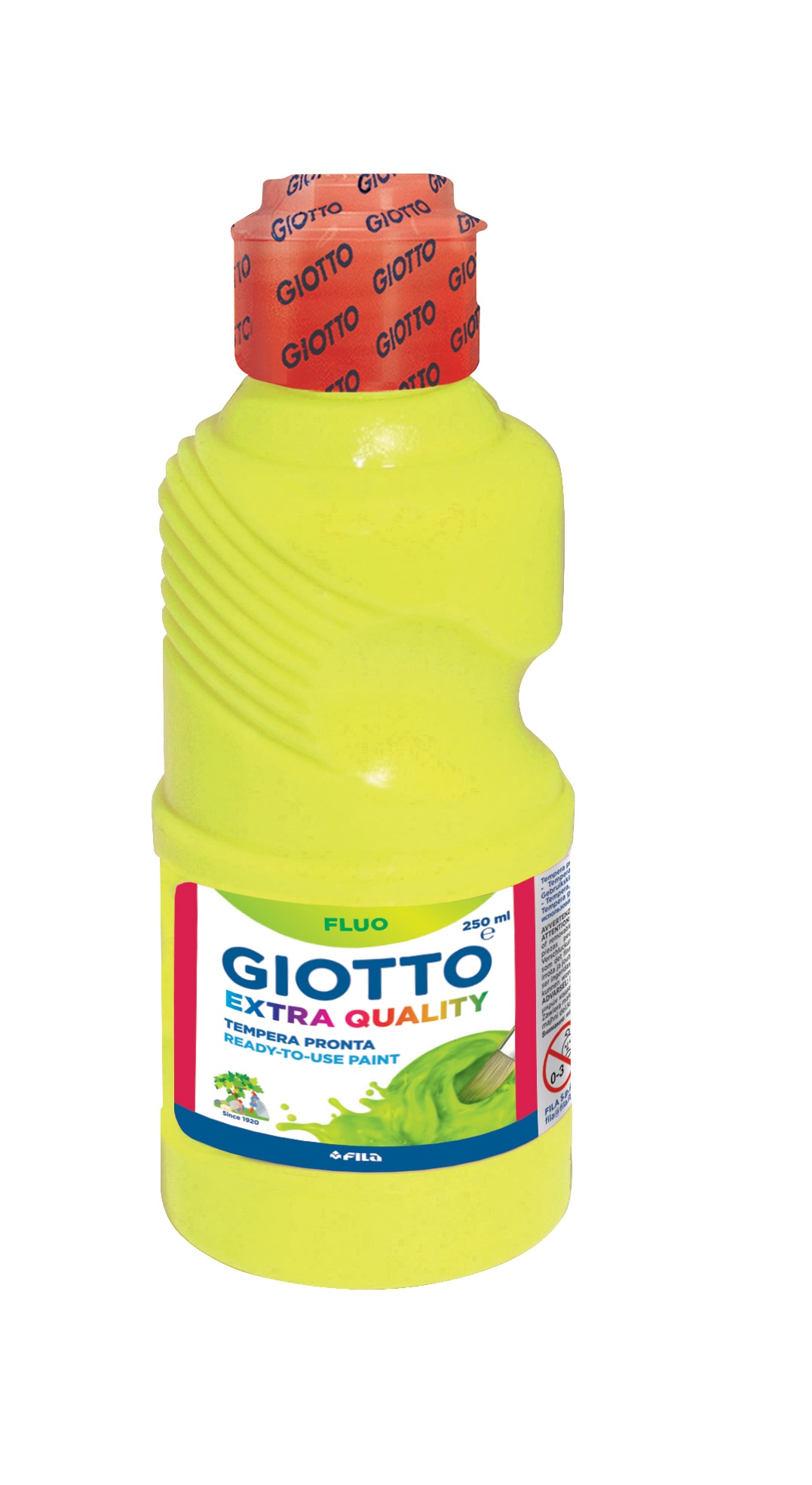 Guache Fluo Amarelo Giotto Extra Quality - 250 ml 1
