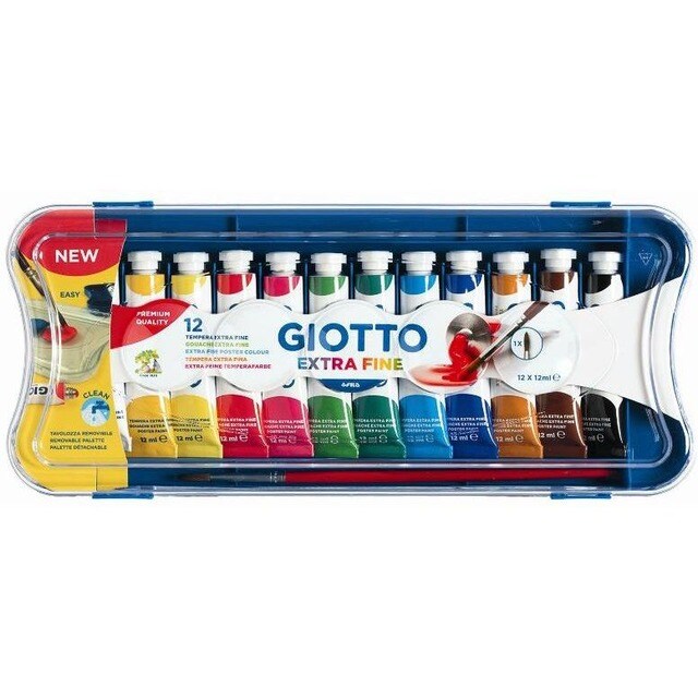 Imagem 0 de Caixa de guaches 12 x 21 ml Tubo