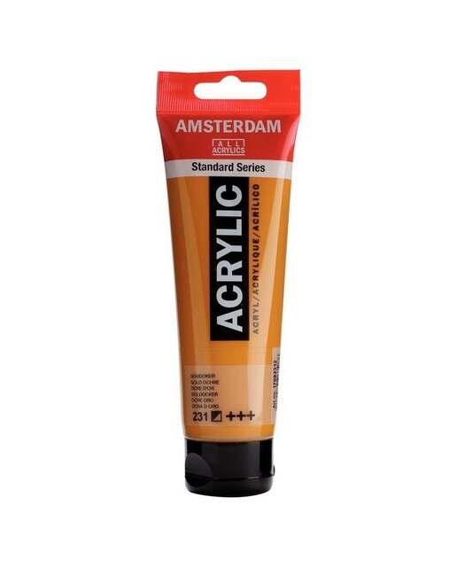 Imagem 0 de Tubo de Tinta Acrílica 120 ml - Ouro Ocre