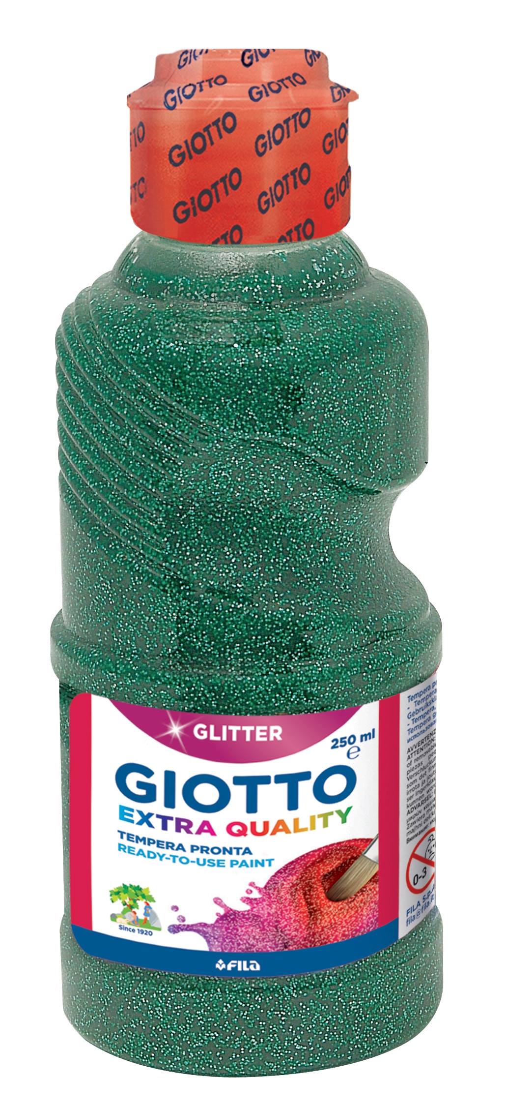 Guache Glitter Extra Quality Verde 250 ml Giotto 1