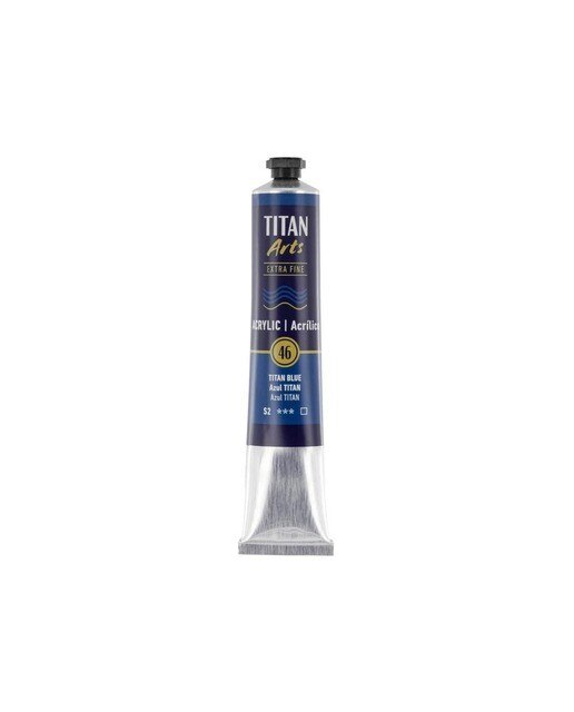 Tubo de Tinta Acrílica Extra Fine 60 ml - Azul Titan Azul Titã-1