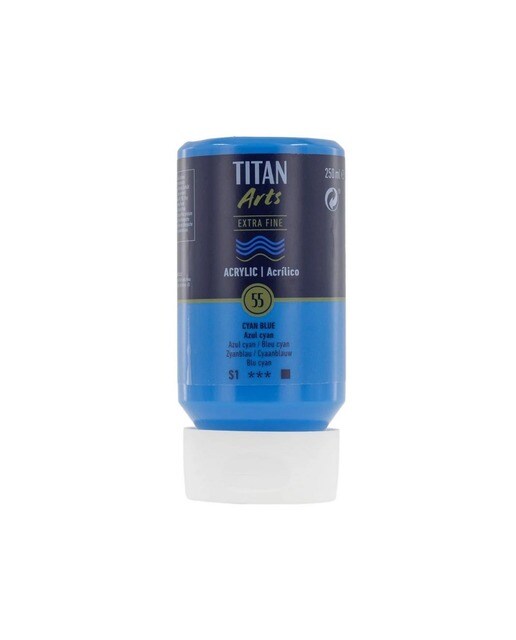 Imagem 0 de Frasco de Tinta Acrílica Extra Fine 250 ml - Azul Ciano