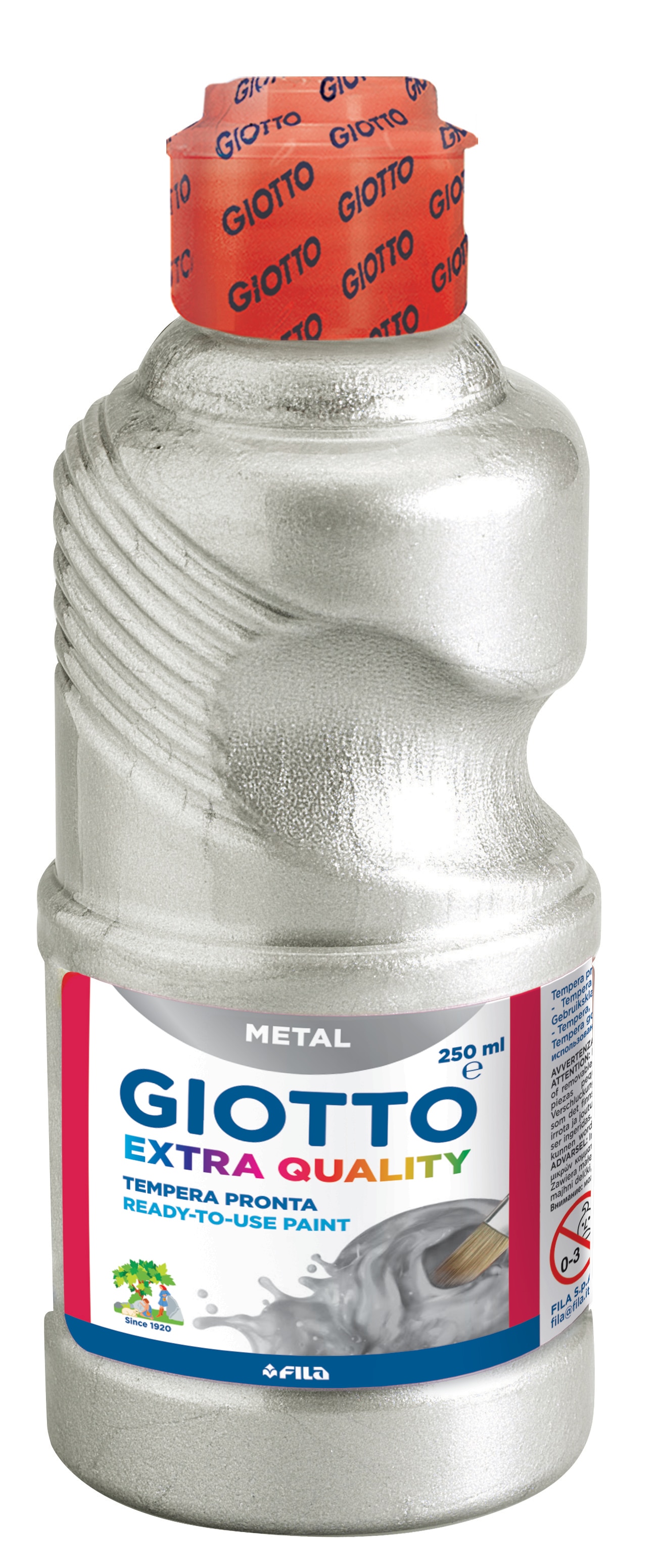 Guache Metal Prata Giotto Extra Quality 250 ml 1